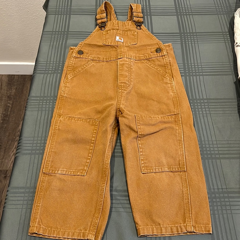 Carhartt 2T Overalls Brown Unisex